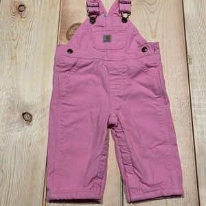 ☃️ EUC - Carhartt Flannel Lined Overalls! ☃️
